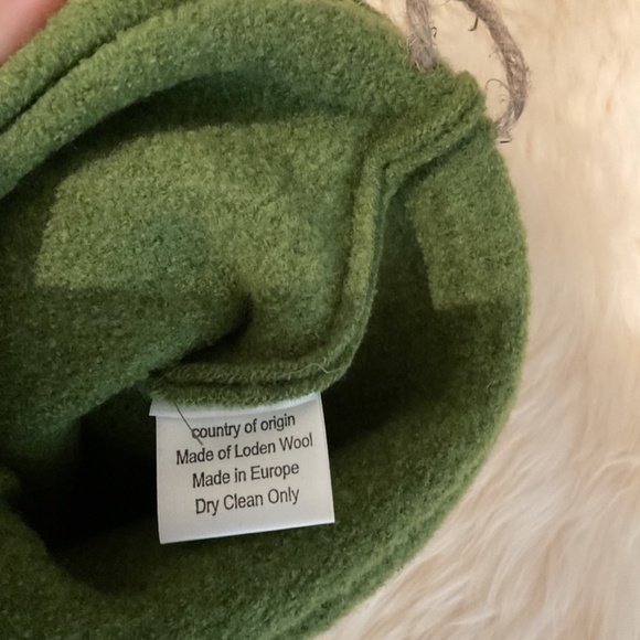 Frontgate German Klein More Collectible Wool Christmas Stocking Skate Boot - Picture 3 of 3